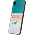 NFL Miami Dolphins White Striped iPhone 16e Skin