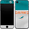 NFL Miami Dolphins White Striped iPhone 8 Skin
