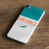 NFL Miami Dolphins White Striped iPhone 8 Skin