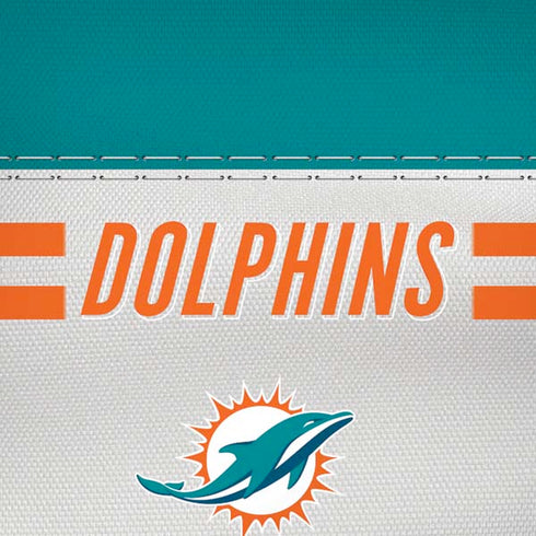 NFL Miami Dolphins White Striped iPhone XS Pro Case