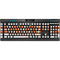 NFL Miami Dolphins White Striped K95 RGB PLATINUM Mechanical Gaming Keyboard Skin