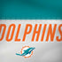 NFL Miami Dolphins White Striped Dell Latitude Skin
