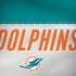 NFL Miami Dolphins White Striped MacBook Skins