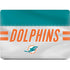 NFL Miami Dolphins White Striped Apple MacBook Pro 16-inch Skin