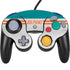NFL Miami Dolphins White Striped Nintendo Skins