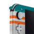 NFL Miami Dolphins White Striped Nintendo Switch Lite Skin
