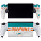 NFL Miami Dolphins White Striped PlayStation Portal Remote Player Skin