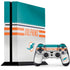 NFL Miami Dolphins White Striped PlayStation PS4 Skins