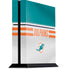 NFL Miami Dolphins White Striped PlayStation PS4 Skins