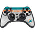 NFL Miami Dolphins White Striped PlayStation PS4 Skins