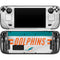 NFL Miami Dolphins White Striped Steam Deck Handheld Gaming Computer OLED Skin