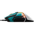 NFL Miami Dolphins White Striped SteelSeries Rival 600 Gaming Mouse Skin