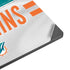 NFL Miami Dolphins White Striped Surface Laptop 7 13.8in Skin