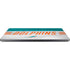 NFL Miami Dolphins White Striped Surface Laptop 7 15in Skin