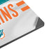 NFL Miami Dolphins White Striped Surface Laptop 7 15in Skin