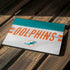 NFL Miami Dolphins White Striped Surface Pro 7 Skin