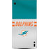 NFL Miami Dolphins White Striped XBox Series X Digital Edition Console Skin