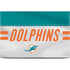 NFL Miami Dolphins White Striped Dell XPS Skin