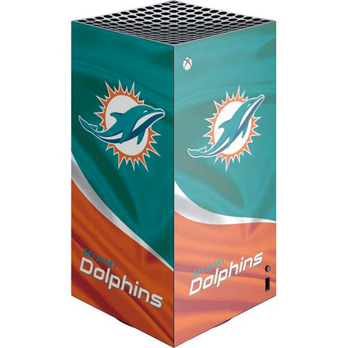 NFL Miami Dolphins XBox Series X Digital Edition Console Skin