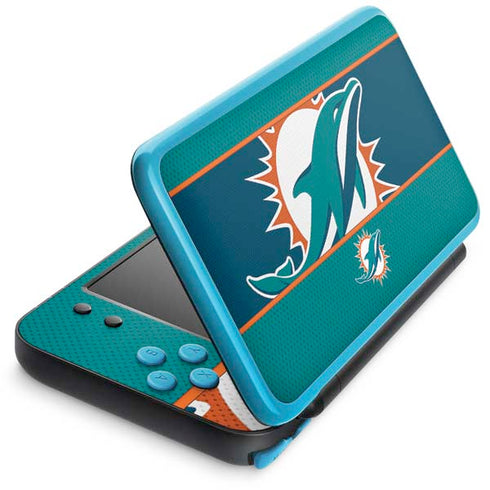 NFL Miami Dolphins Zone Block Nintendo Skins