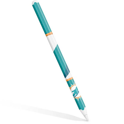 NFL Miami Dolphins Zone Block Apple Pencil (2nd Gen 2019) Skin