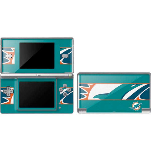 NFL Miami Dolphins Zone Block Nintendo Skins