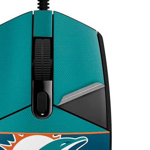 NFL Miami Dolphins Zone Block G203 Prodigy RGB Wired Gaming Mouse Skin