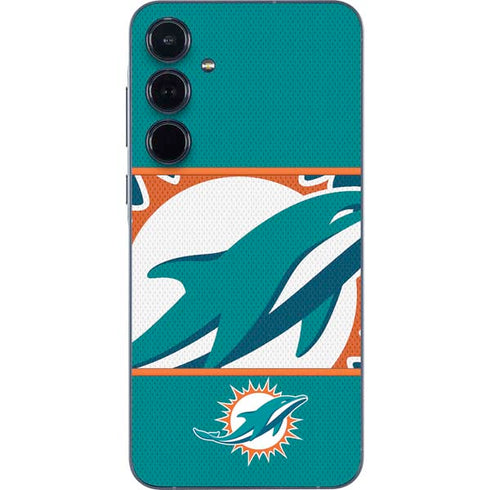 NFL Miami Dolphins Zone Block Galaxy A35 5G Skin