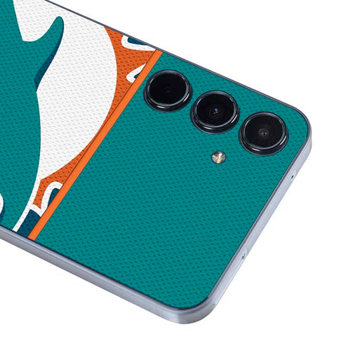 NFL Miami Dolphins Zone Block Galaxy A36 5G Skin