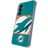 NFL Miami Dolphins Zone Block Galaxy A55 5G Clear Case