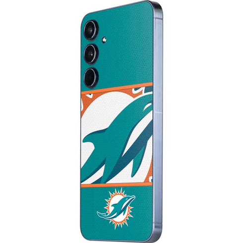 NFL Miami Dolphins Zone Block Galaxy A55 5G Skin