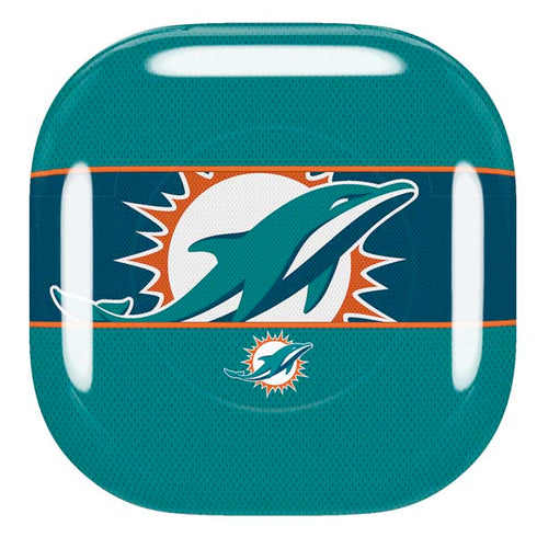 NFL Miami Dolphins Zone Block Galaxy Buds Live Skin