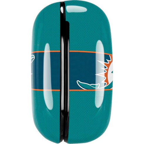 NFL Miami Dolphins Zone Block Galaxy Buds Live Skin