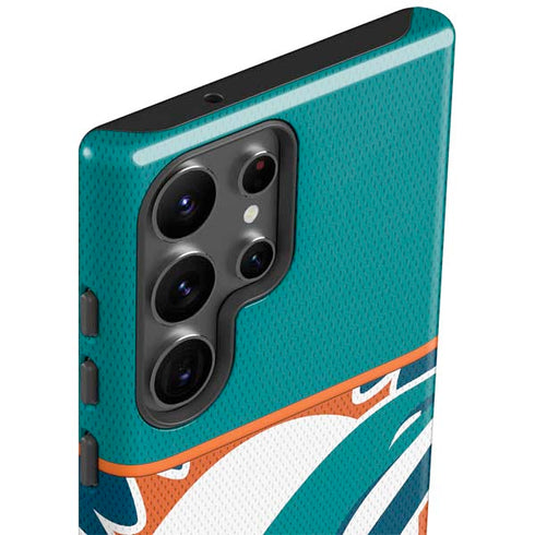 NFL Miami Dolphins Zone Block Galaxy S23 Ultra Pro Case