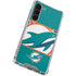 NFL Miami Dolphins Zone Block Galaxy S24 FE Clear Case