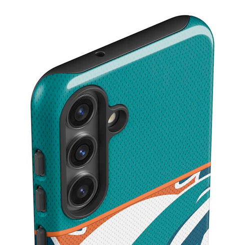NFL Miami Dolphins Zone Block Galaxy S25 Impact Case