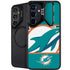 NFL Miami Dolphins Zone Block Galaxy S25 Plus Kickstand Case