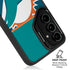 NFL Miami Dolphins Zone Block Galaxy S25 Plus Kickstand Case