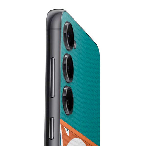 NFL Miami Dolphins Zone Block Galaxy S25 Skin