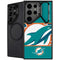 NFL Miami Dolphins Zone Block Galaxy S24 Ultra Kickstand Case