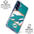NFL Miami Dolphins Zone Block Galaxy S25 Plus Clear Case