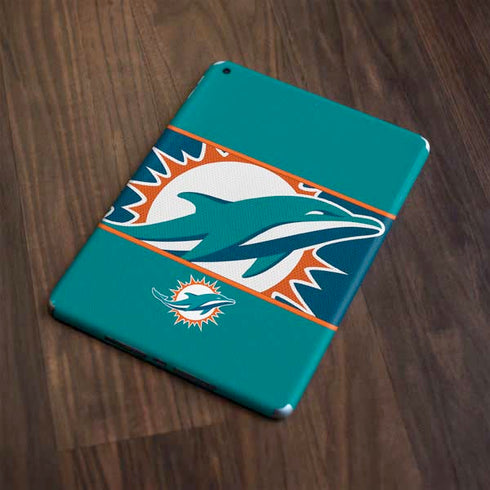 NFL Miami Dolphins Zone Block Apple iPad Skin