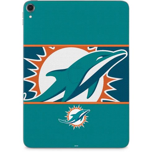 NFL Miami Dolphins Zone Block Apple iPad Pro Skin
