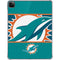 NFL Miami Dolphins Zone Block iPad Pro 11in (2024) Clear Case