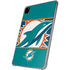 NFL Miami Dolphins Zone Block iPad Pro 11in (2024) Clear Case