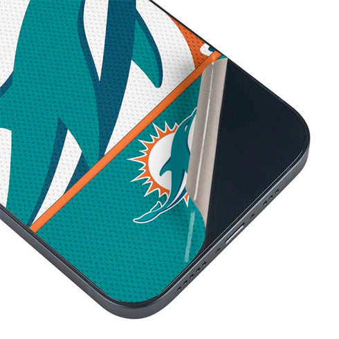 NFL Miami Dolphins Zone Block iPhone Skins