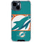 NFL Miami Dolphins Zone Block iPhone 15 Clear Case