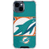 NFL Miami Dolphins Zone Block iPhone 15 Clear Case