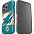 NFL Miami Dolphins Zone Block iPhone 15 Pro Impact Case