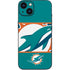 NFL Miami Dolphins Zone Block iPhone 15 Skin